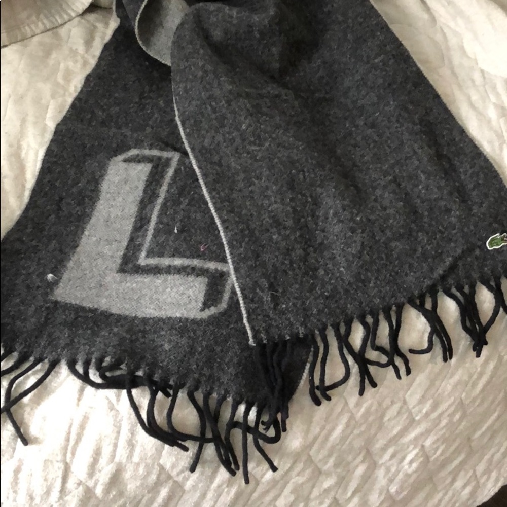 Lacoste wool scarf